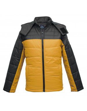 Boys Jacket  Polyester Quilted yellow 